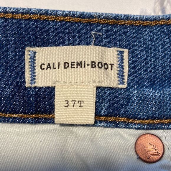 Madewell NWT Cali Demi/boot Tall denim jeans W37 - Picture 13 of 13